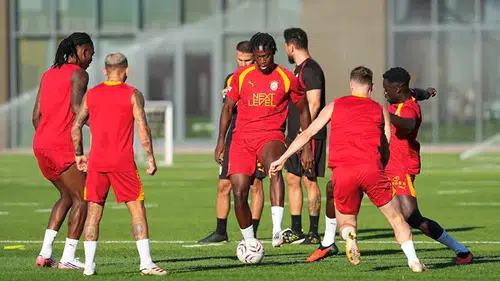 Galatasaray Kocaelispor maçına Kemerburgaz'da yoğun hazırlık yapıyor