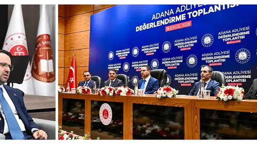 Adalet Bakanı Gürlek Adana’da hakim ve savcılarla buluştu: “13. Yargı Paketi”