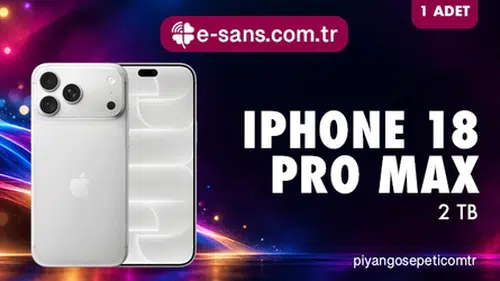 17 TL’ye iPhone 18 Pro Max çekilişi: Büyük ödül 255 bin TL