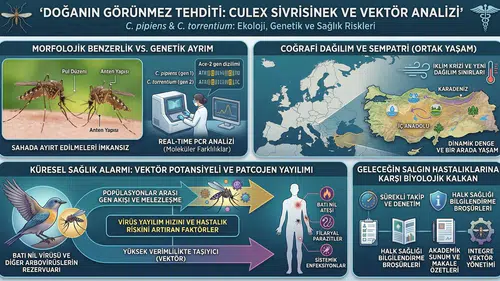 Batı Nil Virüsünün Taşıyıcıları Mercek Altında: İki Sivrisinek Türüne Dikkat virüsün taşıyıcıları