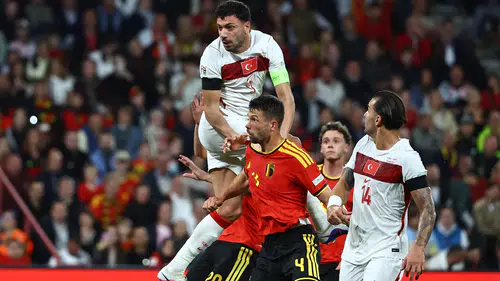 Belçika, Türkiye'yi 3-0 mağlup etti