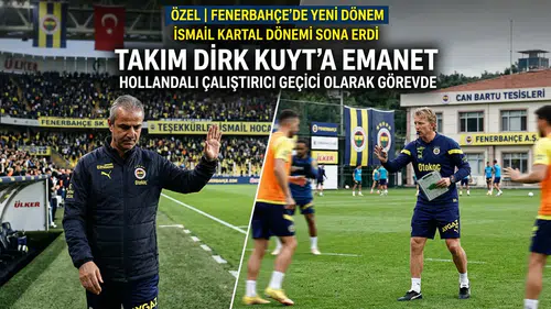 ÖZEL KULİS | Fenerbahçe’de İsmail Kartal dönemi sona erdi: Takım Dirk Kuyt’a emanet