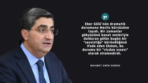Mehmet Emin Ekmen:Eber Gölü kururken vicdan sınavı: Kuş Cenneti yok olma eşiğinde