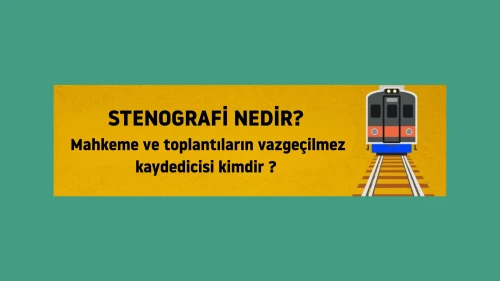 Stenografi nedir? Mahkeme ve toplantıların vazgeçilmez kaydedicisi