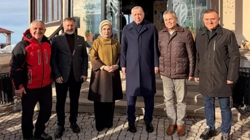 Cumhurbaşkanı Erdoğan, Handüzü Yaylası'nda incelemelerde bulundu