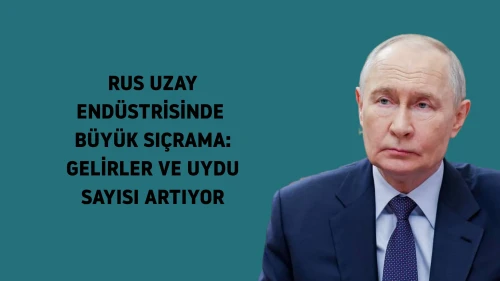 Rus uzay endüstrisinde büyük sıçrama: Gelirler ve uydu sayısı artıyor