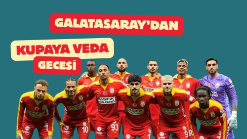 Galatasaray'dan Veda