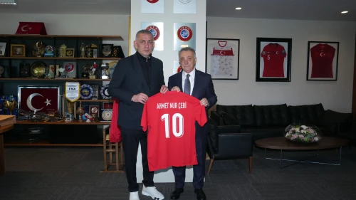 Ahmet Nur Çebi, TFF Başkanı Hacıosmanoğlu'nu ziyaret etti: Türk futbolu için neler konuşuldu?