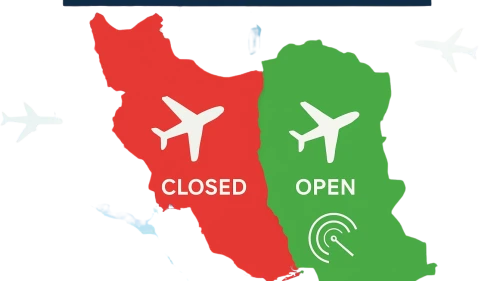 İran hava sahası kısmen açıldı: Doğu bölgesi uçuşlara başladı, batı neden kapalı?
