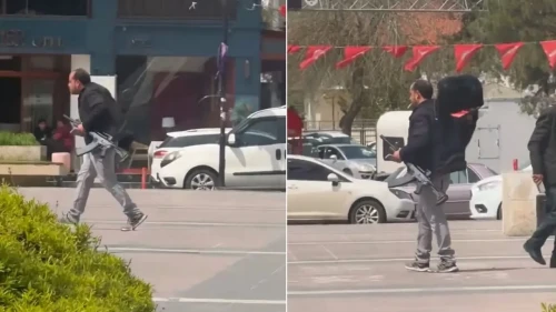 Diyarbakır’da silahlı korku, saldırgan Gözaltında !