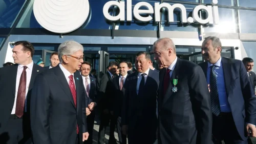 Erdoğan'dan dikkat çeken Kazakistan açıklaması: "Petrolü Türkiye üzerinden dünya pazarlarına ulaştırmak istiyoruz"