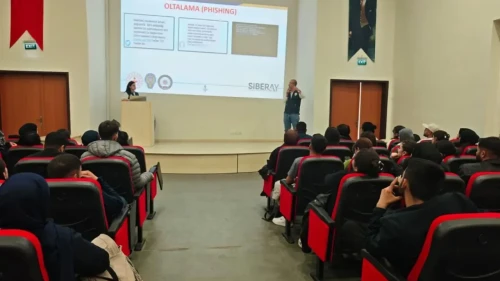 Kafkas Üniversitesinde Siber Güvenlik Bilgilendirme etkinliği gerçekleştirildi