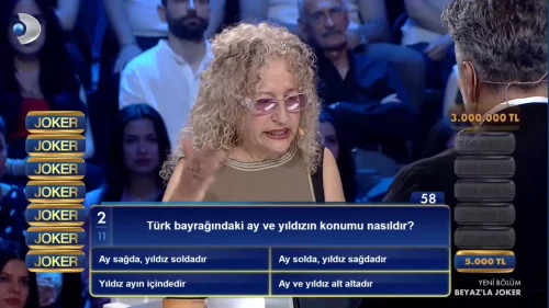 Ekranları saran merak uyandıran sorular: Beyaz'la Joker'de yarışmacıları ters köşe yaptı