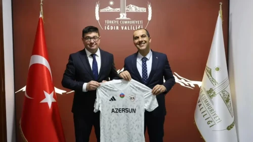 Azerbaycan Başkonsolosu Zamin Aliyev’den Iğdır’a ziyaret