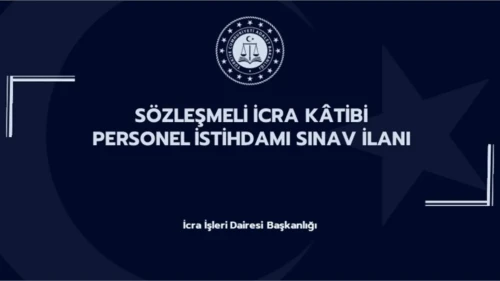 Adalet Bakanlığı 900 icra kâtibi alımına çıkıyor: Sınav ve başvuru tarihleri neler?