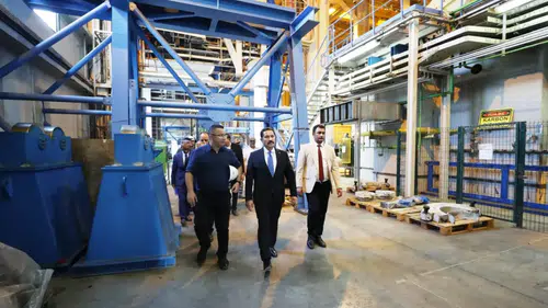 Hatay'da enerji mesaisi: Vali Masatlı üretim bandını inceledi