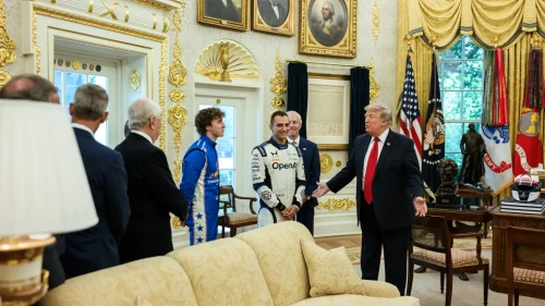 Trump, Beyaz Saray'da Freedom 250 Grand Prix İçin Geri Sayıma Başladı