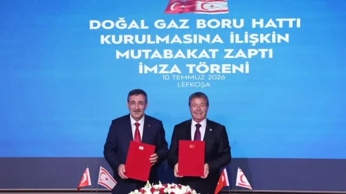 KKTC'ye Doğal Gaz Müjdesi