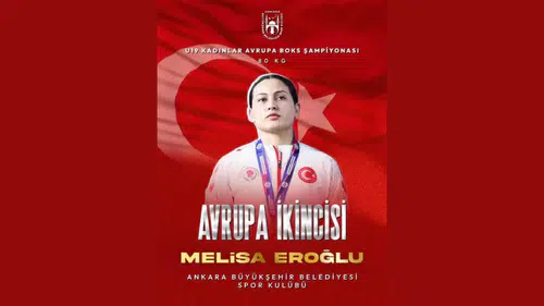 Melisa Eroğlu, Avrupa Boks Şampiyonası'nda gümüş madalya kazandı