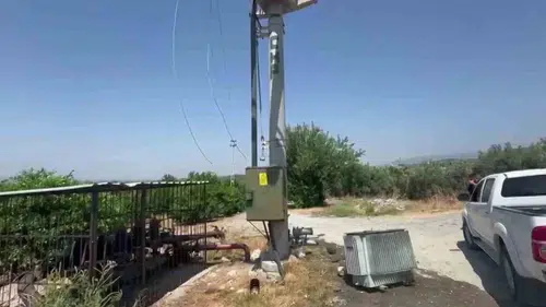 Erzin’de sulama trafosu hırsızlığı 2 bin dönüm araziyi vurdu