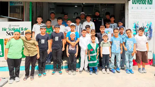 Öğrenciler harçlıklarını Gazze'ye bağışladılar