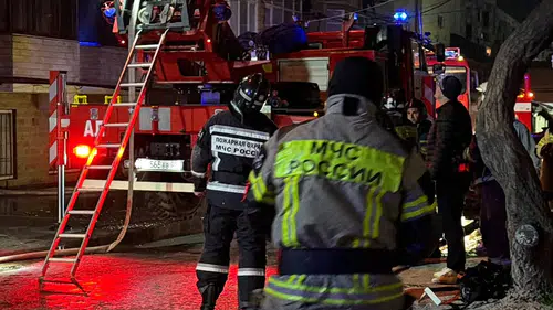 Dağıstan'da depo yangını: İHA enkazı altyapı tesisini vurdu