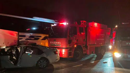Hatay'da zincirleme kaza: 2 can kaybı