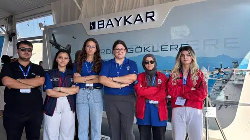 BAÜN'lü gençler Mavi Vatan'da sahne aldı: Teknofest gönüllüleri Balıkesir'i gururla temsil etti
