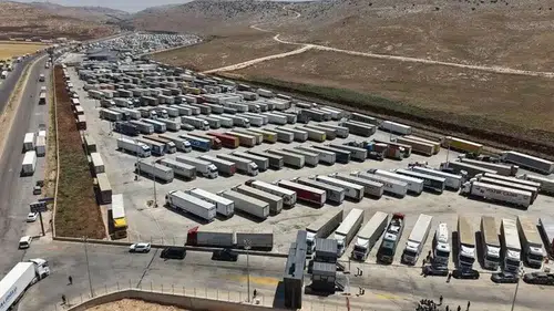 Cilvegözü'ne 1200 araçlık tır parkı