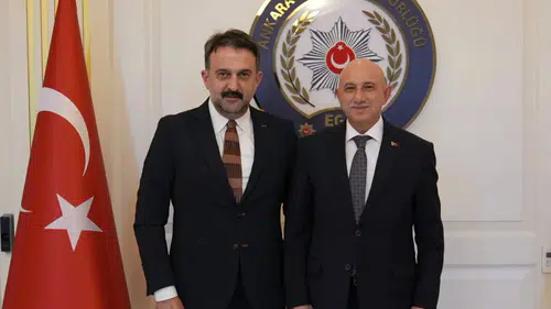 Kent Konseyi Başkanı Yılmaz, Emniyet Müdürü Yüksek ile kent gündemini masaya yatırdı