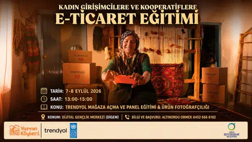 Ordulu kadın üreticilere dijital dünyada dev adım: E-ticaret eğitimi başlıyor