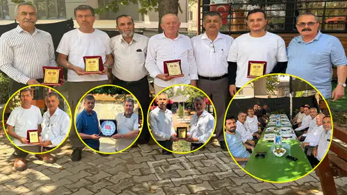 Isparta'da gönül erlerine anlamlı vefa: Emektar din görevlileri unutulmadı