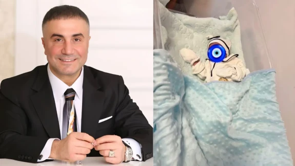 Tekirdağ'da ebeveynler, yeni doğan bebeklerine Sedat Peker ismini verdi