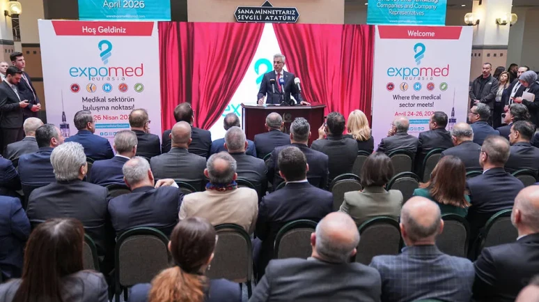 Sağlık Bakanı Kemal Memişoğlu, EXPOMed Eurasia Fuarı'nın açılışına katıldı
