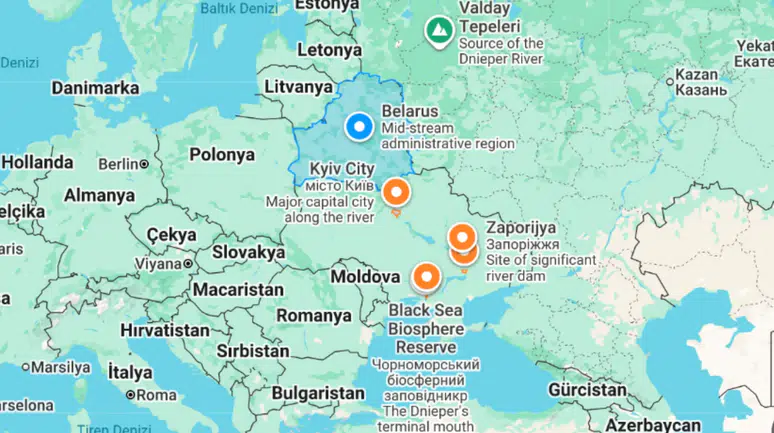 Avrupa’nın Kalbindeki Dev Su Yolu: Dinyeper Nehri Nedir, Neden Bu Kadar Önemli?