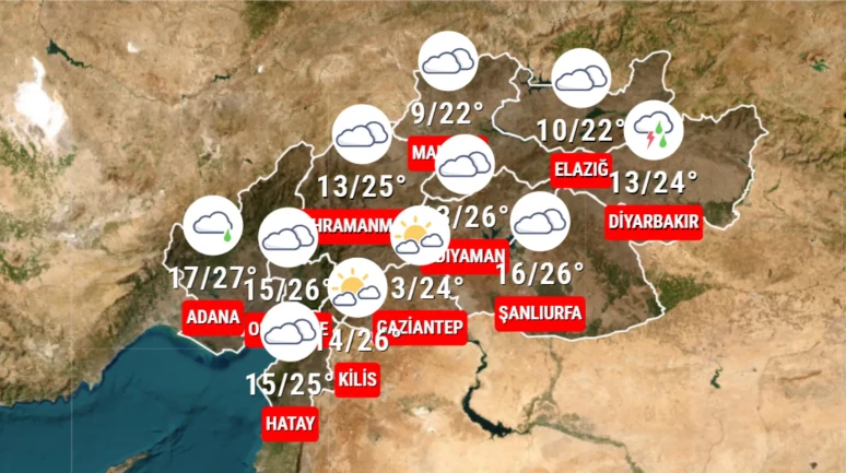 Meteorolojiden kritik uyarılar: Deprem bölgesinde hava durumu ne olacak?