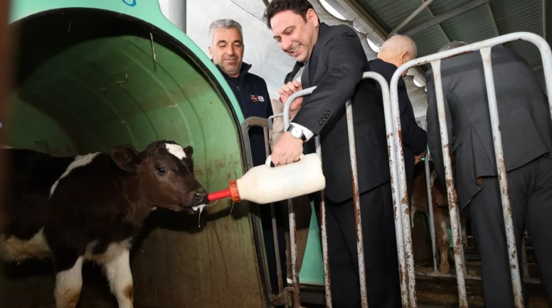 Kaymakam Şahin, Türkiye’nin en büyük besi çiftliğini ziyaret etti! Bölge ekonomisine etkisi ne olacak?
