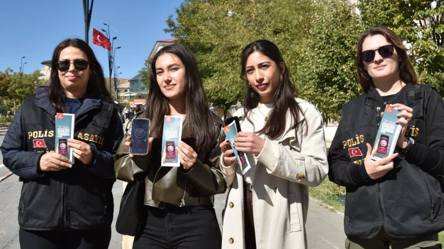 Bitlis'te kadın destek uygulaması KADES'le farkındalık yükseliyor