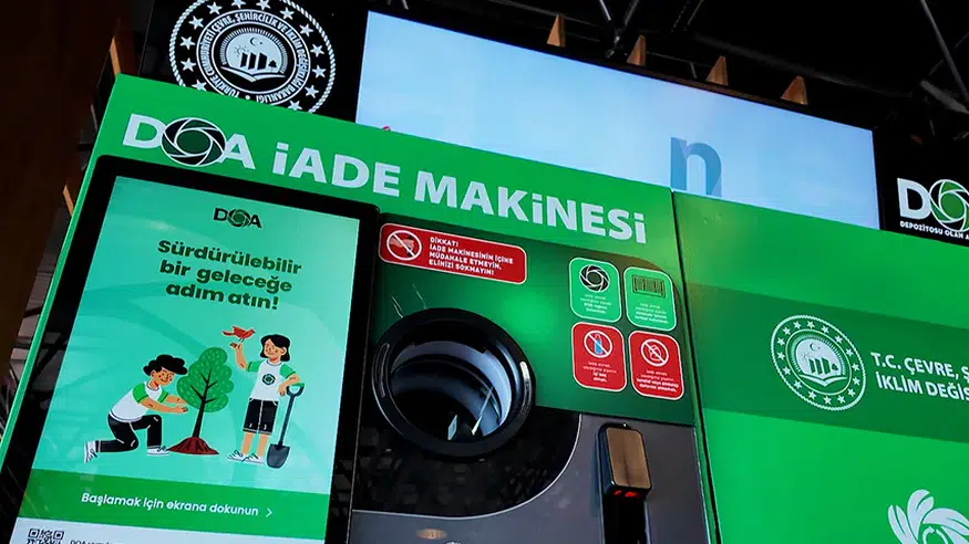 DOA sistemiyle 17 günde 33 milyon ambalaj toplandı, 2 milyon vatandaş kayıt yaptı