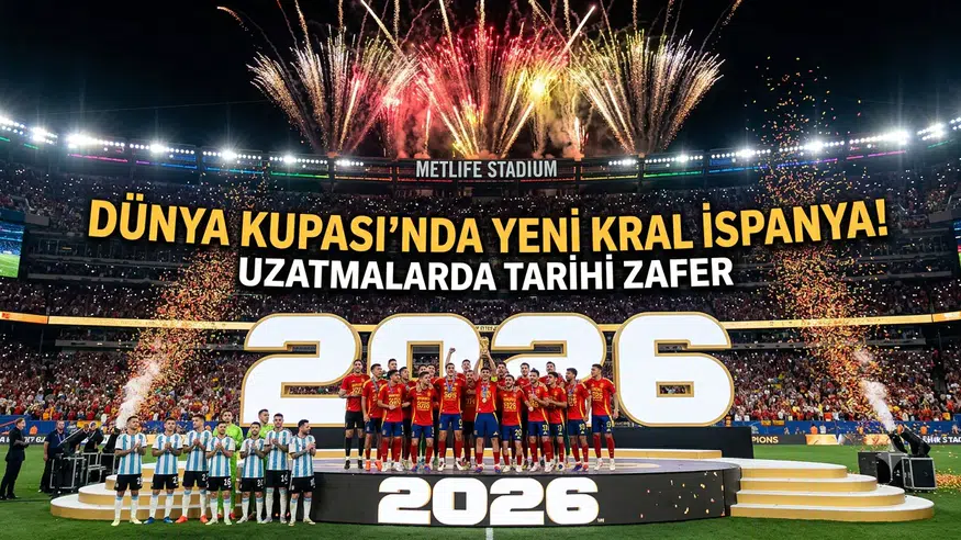İspanya, uzatmalarda Arjantin'i mağlup ederek tarihi zaferle Dünya Kupası'nı kazandı!