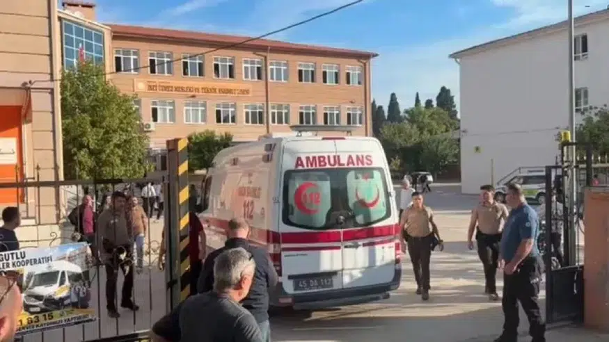 Manisa'da okula silahlı saldırı: 4 öğrenci yaralandı