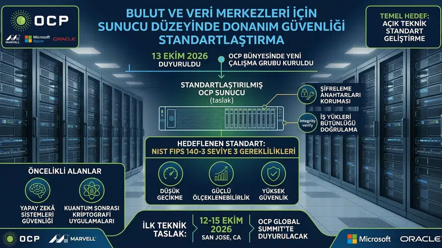 Marvell, Microsoft ve Oracle’dan Veri Merkezi Güvenliği İçin Ortak Adım