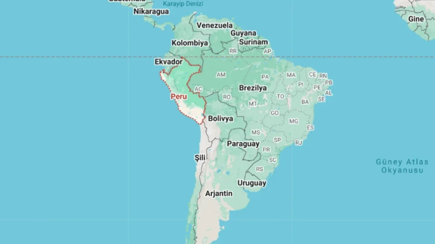 Peru'da askeri helikopter düştü: 15 can kaybı