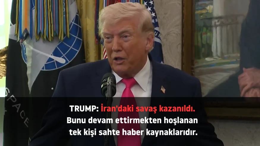 Trump: İran'daki savaş kazanıldı