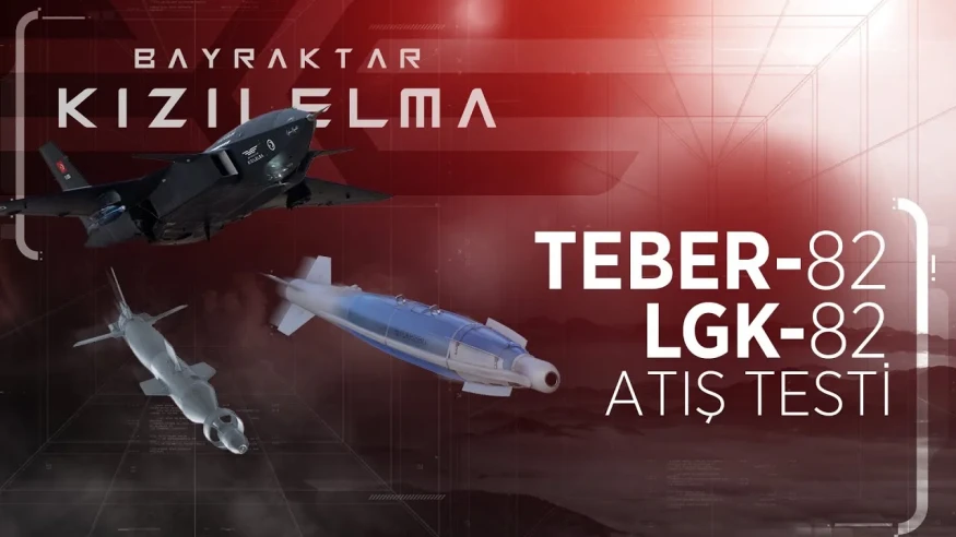 Bayraktar KIZILELMA'dan gövde gösterisi