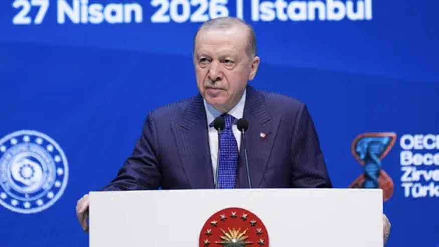 Erdoğan'dan OECD Zirvesi'nde "Türkiye Yüzyılı" mesajı: Kayıt dışı istihdamda tarihi düşüş