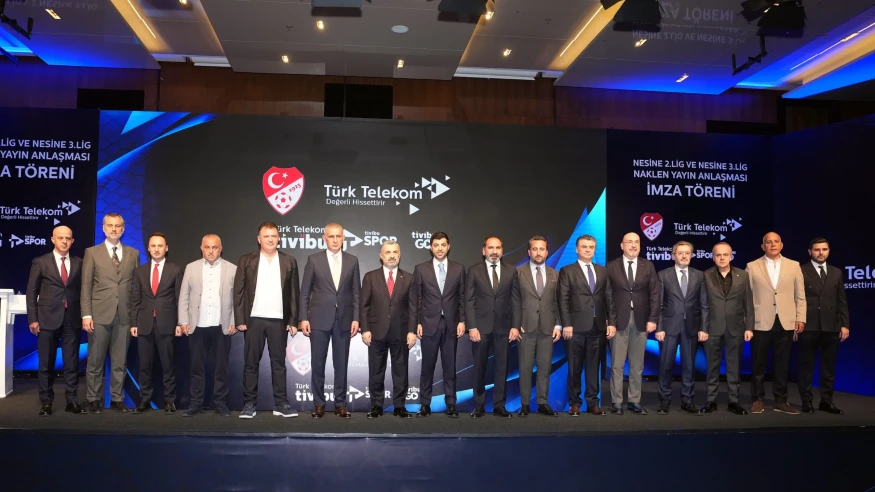 TFF ve Türk Telekom'dan tarihi iş birliği: Alt liglerin yeni yayıncıları belli oldu