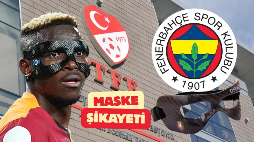 Fenerbahçe TFF'ye başvuruda bulundu: Osimhen'in maskesi sağlık riski mi taşıyor?