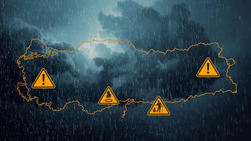 Meteoroloji'den kritik uyarı: 19 ilde turuncu ve sarı kodlu sağanak geliyor