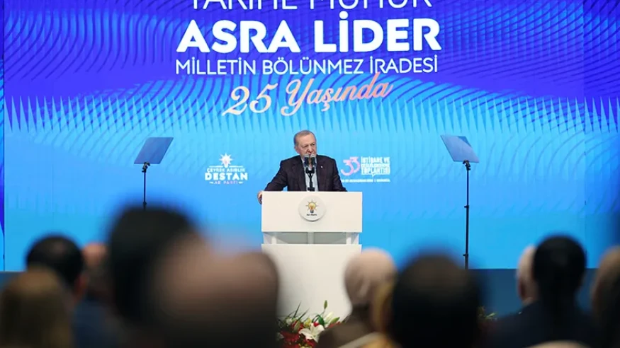 Cumhurbaşkanı Erdoğan: 25 Yıldır Hizmet Etmenin Bahtiyarlığı İçindeyiz